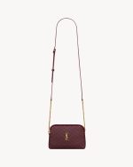 YSL Gaby Zipped Pouch in Quilted Lambskin